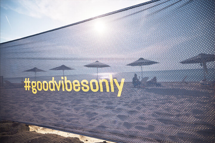 Beach me Banner #goodvibesonly