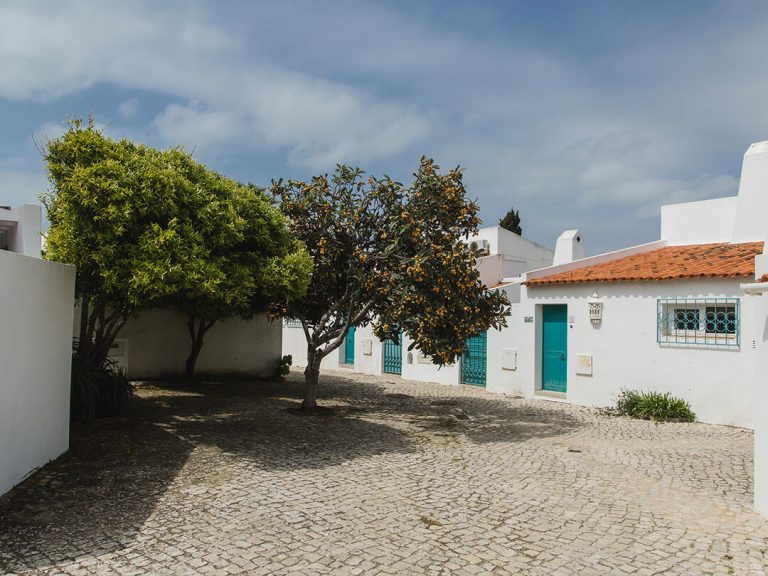 Häuschen in der Hotelanlage in Portugal Alvor
