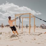 Athletikeinheit am Tower im Beachvolleyball Camp Portugal