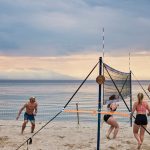 Beachvolleyball Match in Chalkidiki